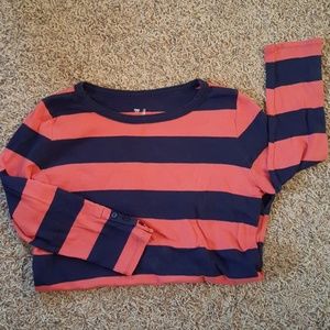 Salmon & Navy GAP shirt